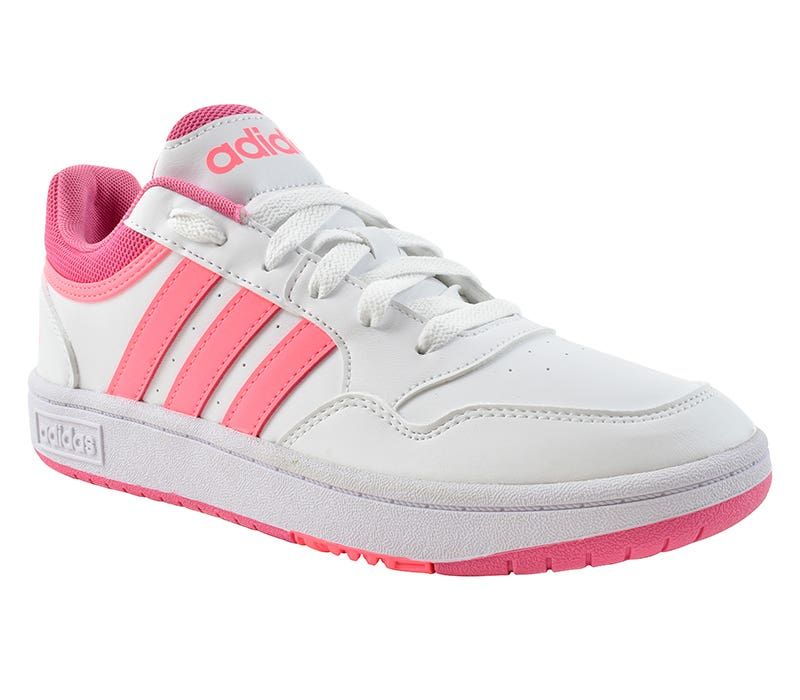 Adidas blanco y rosa store