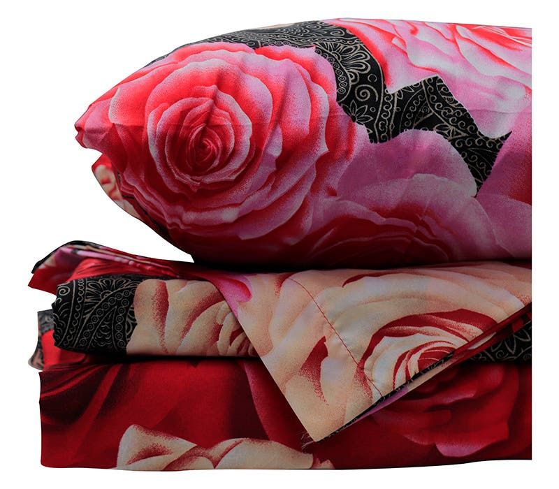 Vacunar Alcalde arco juego de sábanas matrimonial 00649 tacto rosa - VIU Tienda Online