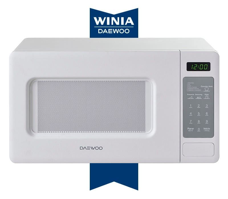 horno microondas daewoo kor-667dw blanco - VIU Tienda Online