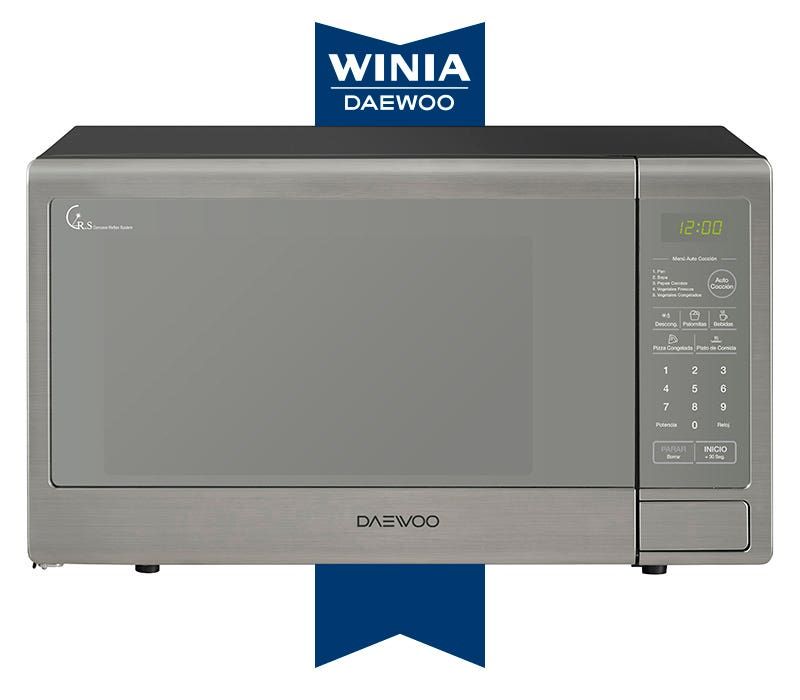 horno microondas winia/daewoo kor-1ngm 1.1pac. inox. - VIU Tienda Online