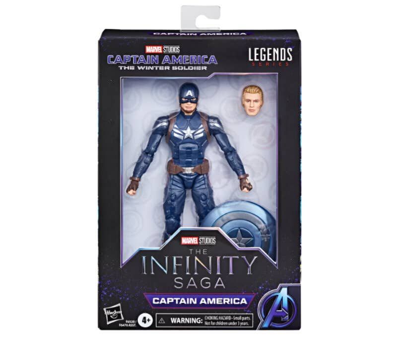 figura de accion hasbro legends series capitan america VIU Tienda Online