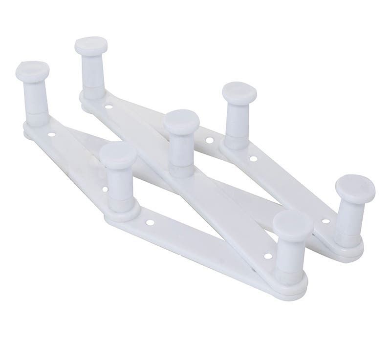 Perchero plastico shop de pared