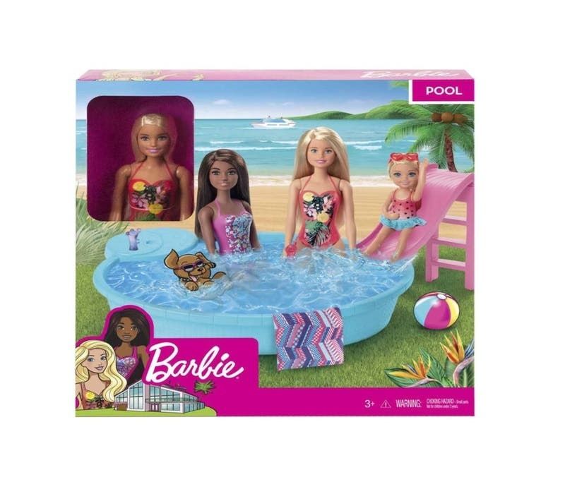 Online barbie set hotsell