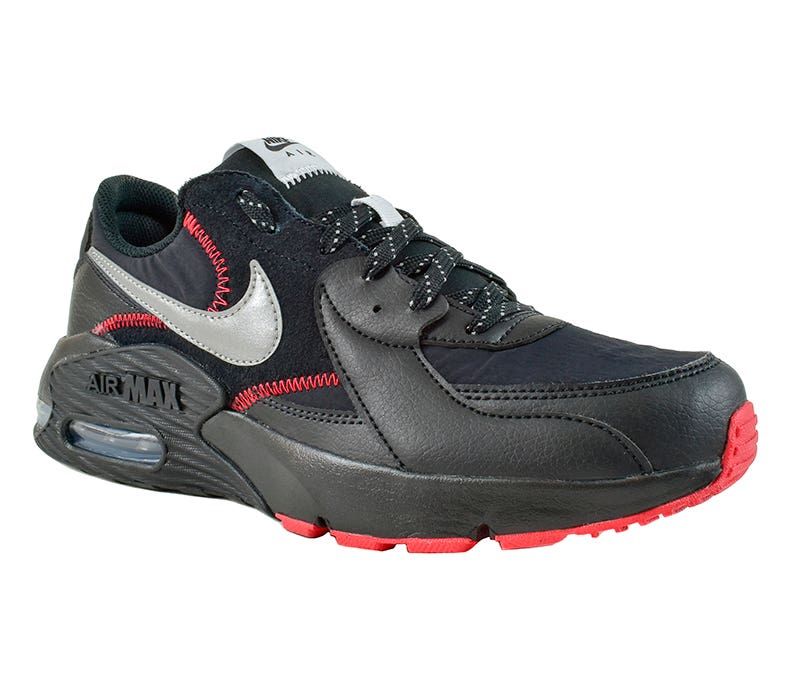 Nike air on sale negro con rojo