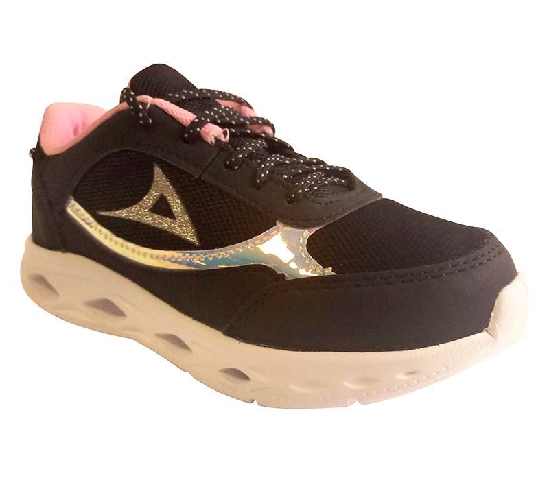 tenis pirma 5018 negro rosa 18 VIU Tienda Online