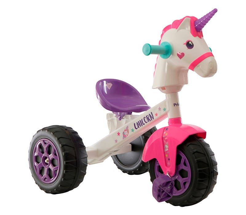 triciclo prinsel trax unicornio 1372 blanco VIU Tienda Online