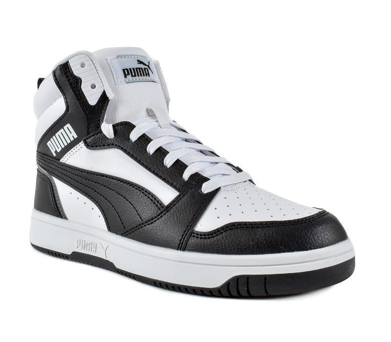 Zapatos puma blanco con negro store