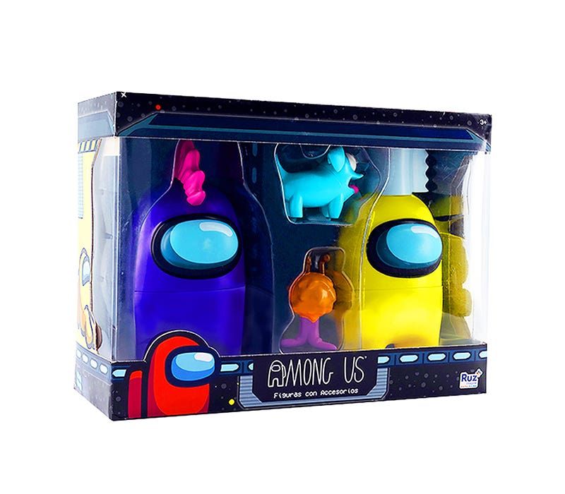 Toys Juguete Amongus Figura De Acción Ruz Among Us C/accesorios
