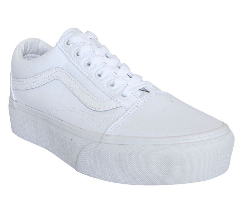 Tenis tipo store vans blancos
