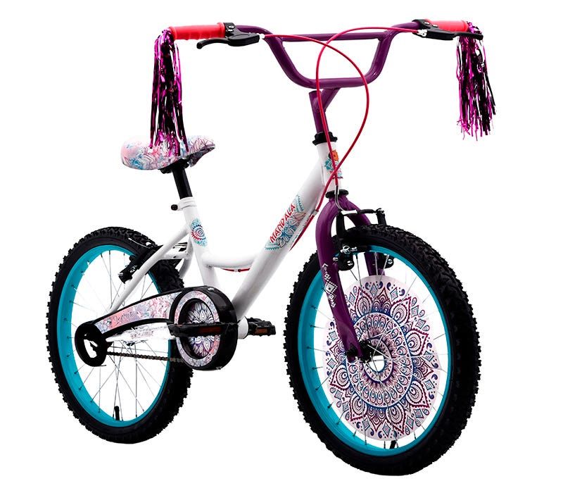 bicicleta infantil veloci r20 mandala blanco VIU Tienda Online