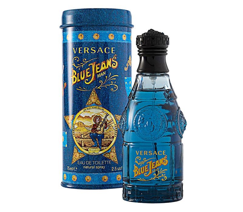 perfume caballero versace blue jeans (edt) eau de toilette 75 ml