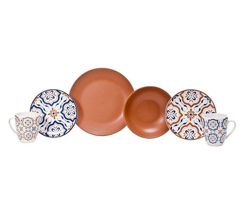 vajilla cer mica crown baccara oaxaca 4 personas VIU Tienda Online