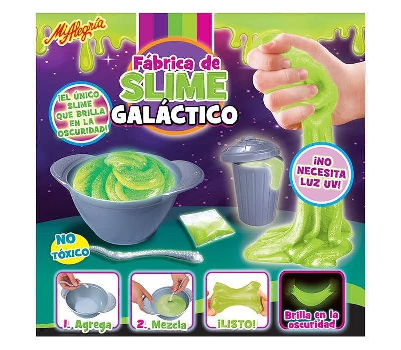 Juguete fabrica sale de slime