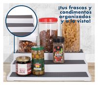 organizador de alacena kuk 3 niveles antiderrapantes - VIU Tienda